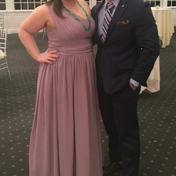 One Shoulder BRIDESMAID dress - Picture 3 of 3